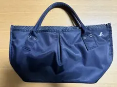 アニエスベー ボヤージュ 3室 トートバッグ 黒 日本製 ナイロン