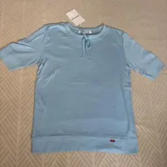 NICOLE CLUB 半袖Tシャツ ライトブルー　未使用のサムネイル