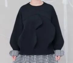 unicaトレーナー チェック袖 大人サイズ