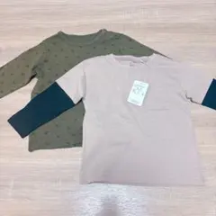 【新品あり】ロンＴ　90 ２点セット