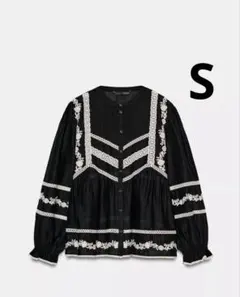 ZARA ザラ　刺繍ブラウス ZW COLLECTION 新品、未使用