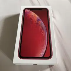 Apple iPhone XR (PRODUCT)RED 外箱と充電ケーブル