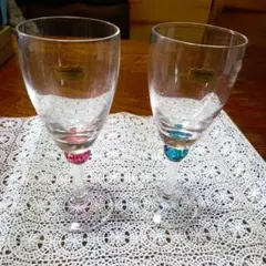 Anodda Crystal クリスタルグラス 2個セット*ノリタケ