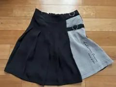 mezzo piano junior プリーツスカート　 スカパン　Ｌサイズ