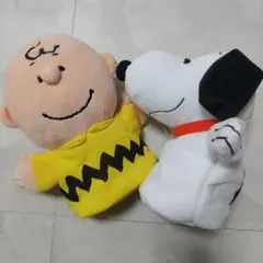 美品　ユニバ　スヌーピー　チャーリーブラウン　パペット　USJ　セット
