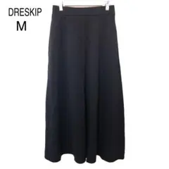 ドレスキップ DRESKIPフレアスカート 黒 ブラック Mサイズ カジュアルのサムネイル