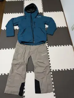 Goldwin オピニオンスキーウェアセット 青/ベージュ