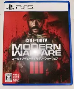 CALL OF DUTY MODERN WARFARE III PS5動作確認済