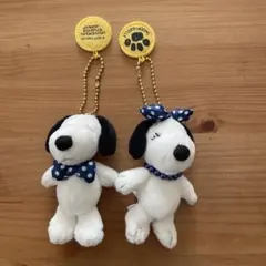 ピーナッツ　スヌーピー　ベル　ペアマスコットキーチェーン　USJ