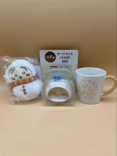 ちいかわエニマイくじ うさぎ　E賞マスコット /F賞オーナメントG賞マグカップ