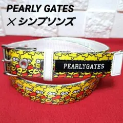 PEARLY GATES GOLF ベルトシンプソンズ コラボ品 リサ絵柄
