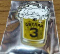 阪神タイガース 大山悠輔選手 乾杯キャンペーン ビール型アクリルキーホルダー