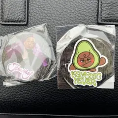 PSYCHIC FEVER ジミー　缶バッチ　ステッカー