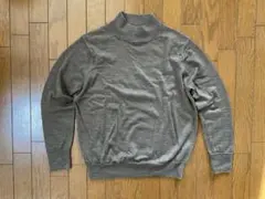 無印良品 ハイネック洗えるセーター Lサイズ オートミール色