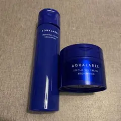 アクアレーベル化粧水とスペシャルジェルクリーム