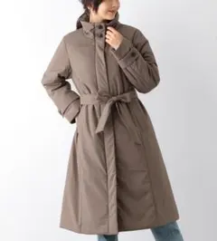 GLOBALWORK グローバルワーク 中綿撥水 スタンド コート ロングコート