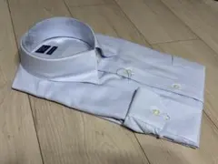 M946新品CHOYA SHIRT FACTORブルーブロードシャツ43-80のサムネイル