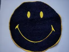 SMILE　タオルハンカチ　新品 ネイビー