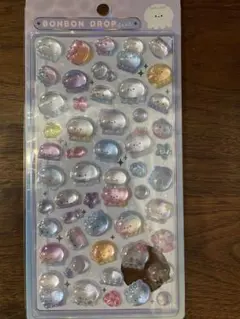 ボンボンドロップシール クラゲ　水族館限定