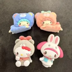 サンリオキャラクターズ きぐるみーず キキララ キティ マイメロ 4個セット