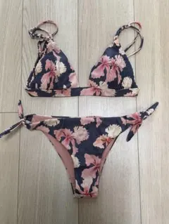 ALEXIA STAM フラワープリント セパレート水着 Sサイズ