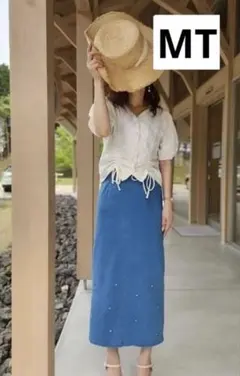 しまむら　RIVIETTA takeshitahanako デニムスカートのサムネイル