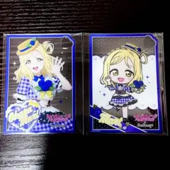 ラブライブ Aqours GiGO fanfancy+ アクリルカード　小原鞠莉