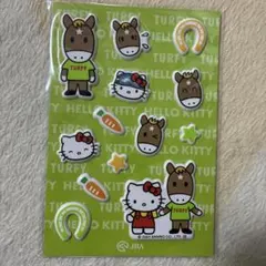 JRA ターフィー＆キティ　シール非売品シールステッカーぷっくりシール