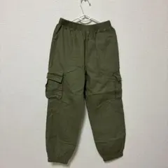 SHEIN キッズ カーゴパンツ カーキ 9Y