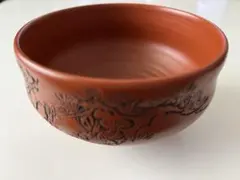 常滑焼、幸山、茶碗、茶道具、抹茶茶碗、朱泥、陶器、食器、松文