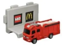 【新品・未開封】ハッピーセット トミカ モリタ 多目的消防ポンプ自動車 MVFのサムネイル