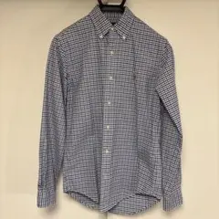 【美品】Ralph Lauren チェック柄 長袖シャツ XS （M相当）