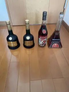 古酒　ナポレオン ブランデー　VIEIL ARMAGNAC XO 他4本セットのサムネイル