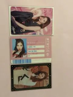 twice サナ トレカ セット