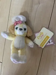 【タグ付き】香港ディズニー クッキーアン ぬいぐるみバッジ
