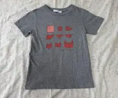 タルティーヌエショコラ　Tシャツ　グレー　トップス　130のサムネイル