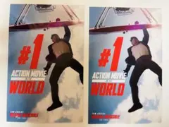 ミッションインポッシブル　ファイナルレコニング 入場者特典 ステッカー 2枚