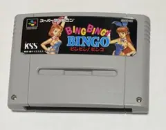 スーパーファミコンソフト　BING BING! BINGO ビンビン！ビンゴ