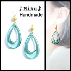 No.568-C　【値下げ】アクリル☆ピアス・イヤリング