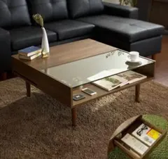 IKEA REGISSÖRレシソール ローテーブル ガラス天板付き - メルカリ