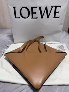LOEWE パズルトート ホリゾンタル ラージ レザー オリーブ - メルカリ
