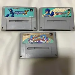 ロックマンX ロックマン7 ストリートファイターII SFCソフト