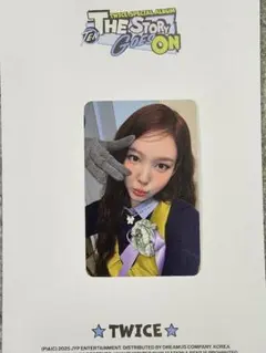 twice the story goes on ナヨン BDM特典 トレカ