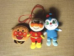 ぬいぐるみとアンパンマンポーチのセット