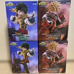 ヒロアカ Figuno フィグノ 緑谷出久 爆豪勝己 全4種 コンプ - メルカリ