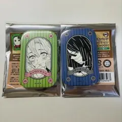 鬼滅の刃 スクエア缶バッジ 甘露寺蜜璃 伊黒小芭内 まとめ売り