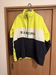BALENCIAGA ナイロンジャケット イエロー ホワイトのサムネイル