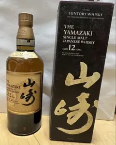 山崎 12年 100周年記念ボトル サントリー 山崎 12年 100周年記念 蒸留所 ラベル 700ml シングル