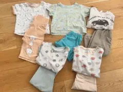 子供　ベビー　パジャマ　部屋着　セットアップ　上下セット　5セット