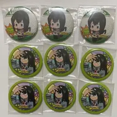 僕のヒーローアカデミア 蛙吹梅雨 缶バッジ まとめ売り⑥